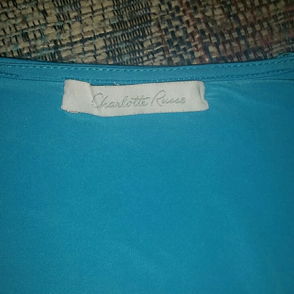 Charlotte russ turquoise shirt - Picture 4 of 4